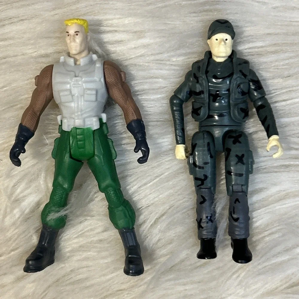 1:18 Blue Box Toys Elite Force Military Action Figures Chap Mei Corps GI Joe Mix